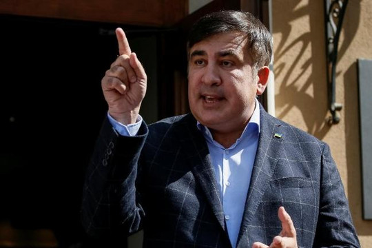 Tại Ukraine, ông Saakashvili 'tuyên chiến' với Tổng thống Poroshenko 