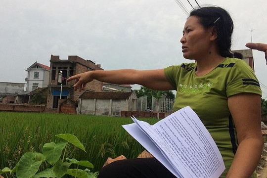 Bắc Giang: Bán trái phép 14 lô đất trong dồn điền đổi thửa