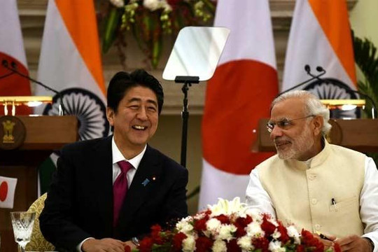 Trung Quốc lo ngại việc Nhật Bản đầu tư vào Ấn Độ