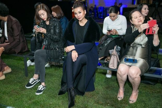Phong cách thời trang của Thanh Hằng và hoa hậu Kỳ Duyên tại Tuần lễ thời trang Milan 2018