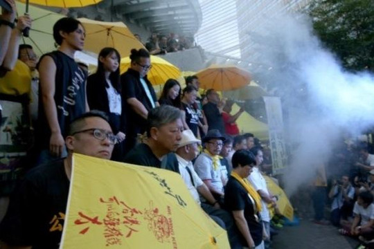 Dân Hồng Kông kỷ niệm 3 năm cuộc bất tuân dân sự 'Dù Vàng' 
