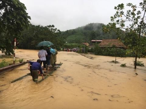 Huyện Thường Xuân, Thanh Hóa có 3 người chết do mưa lũ