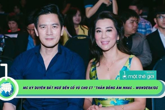 MC Nguyễn Cao Kỳ Duyên và bạn trai đến cổ vũ cho nhạc sĩ Trần Tiến, Thanh Bùi