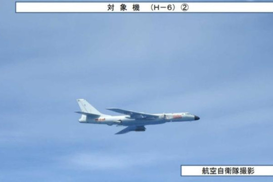 Máy bay Trung Quốc liên tục 'nhòm ngó' không phận Nhật Bản
