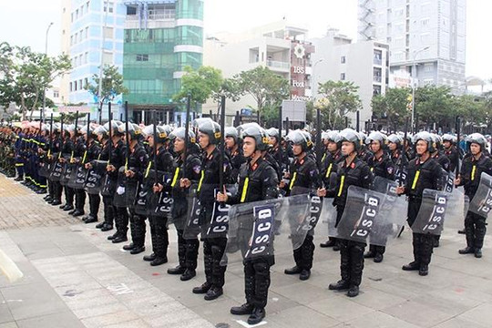 Tổng duyệt phương án bảo vệ APEC tại Đà Nẵng