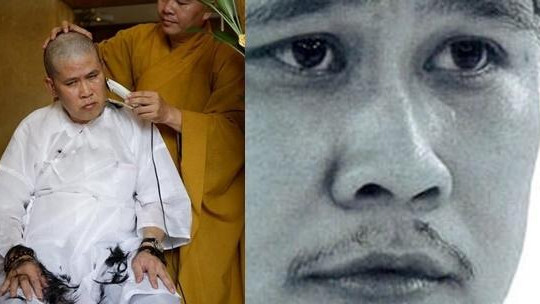 Đau đớn tận cùng, nghệ sĩ Phước Sang đã xuống tóc để tang cha vừa mất