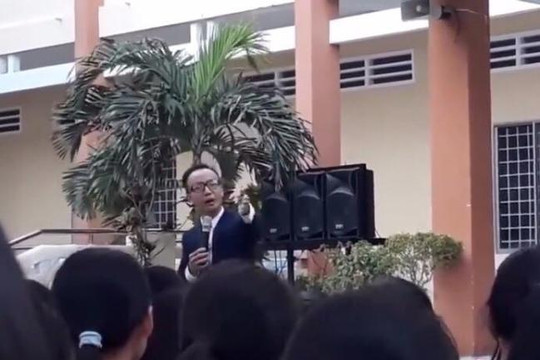 Diễn giả Huỳnh Anh Bình gây tranh cãi với phát ngôn 'Đàn ông phải sống cho ra đàn ông' 