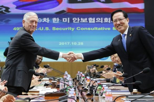 Bộ trưởng Quốc phòng Mỹ:  Liên quân Mỹ-Hàn có sức mạnh áp đảo Triều Tiên