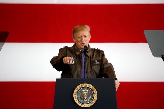 Tới Nhật Bản, Tổng thống Trump phát biểu mạnh mẽ, trấn an đồng minh