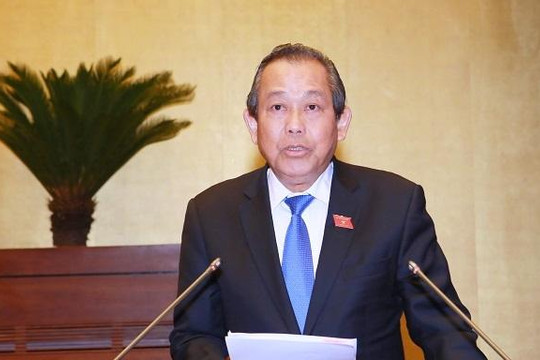 Phó Thủ tướng Trương Hòa Bình: Loại khỏi bộ máy những cán bộ biến chất