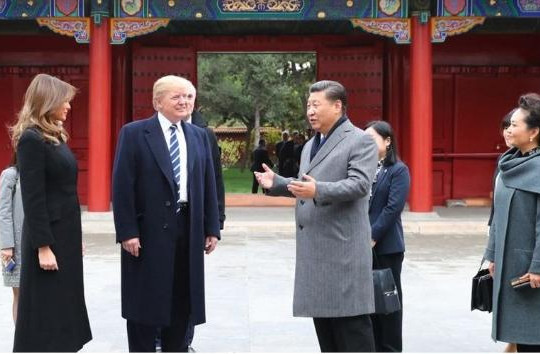 Tử Cấm Thành, điểm đến đầu tiên của Tổng thống Donald Trump trong chuyến thăm Trung Quốc