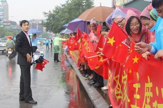 Lễ đón chính thức Chủ tịch Trung Quốc Tập Cận Bình diễn ra chiều nay tại Hà Nội