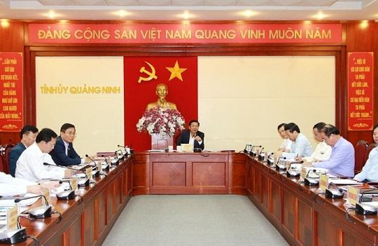 Thường trực Tỉnh ủy Quảng Ninh cho ý kiến về Dự án Con đường di sản Vân Đồn