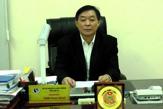 Khởi tố Giám đốc Sở Tài nguyên-Môi trường Sơn La Triệu Ngọc Hoan