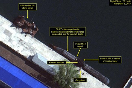 Tàu ngầm Triều Tiên đóng mới 'tương quan' như thế nào với hải quân Mỹ?