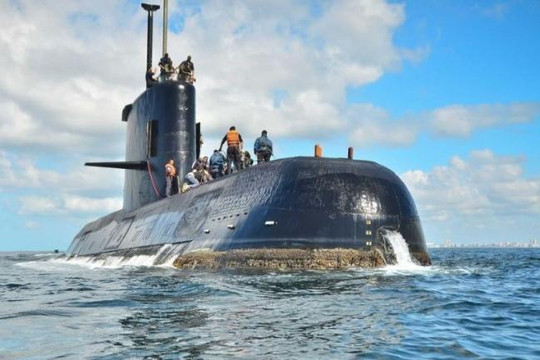 Thành viên tàu ngầm Argentina mất tích bị đe dọa tính mạng khi hết oxy