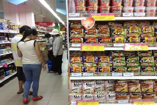 Việt Nam tiêu thụ mì gói nhiều thứ 4 thế giới