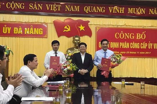 Chủ tịch LĐLĐ làm Chánh văn phòng Thành ủy Đà Nẵng