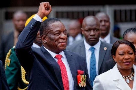 ‘Cá sấu’ Emmerson Mnangagwa chính thức trở thành Tổng thống Zimbabwe