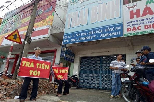 Vụ vỡ QTD ở Đồng Nai: Xử lý tài sản quỹ để trả tiền cho khách hàng
