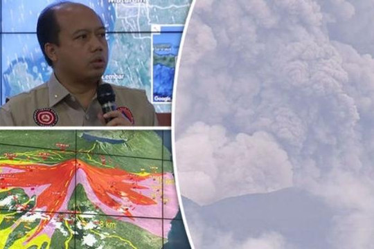 Núi lửa Agung ở Indonesia sắp phun trào dung nham
