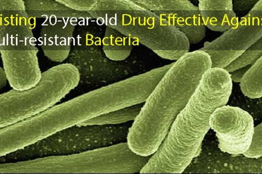 Loại thuốc đã dùng 20 năm có thêm công dụng chống vi khuẩn kháng thuốc