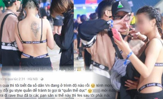 Cô gái khoe nội y ở đêm nhạc Tiesto Vietnam 2017: Tôi biết đa số dân Việt trình độ nào rồi!