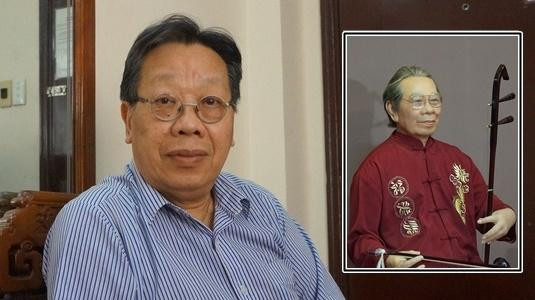 Con trưởng GS Trần Văn Khê khẳng định vẫn duy trì tượng sáp của cha