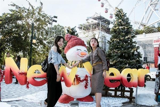 Sun World Danang Wonders, điểm 'check in' 'hot' trong mùa Giáng sinh năm nay