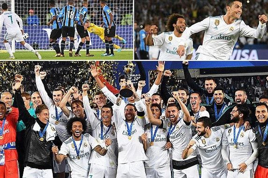Ronaldo giúp Real Madrid lập kỳ tích vô tiền khoáng hậu
