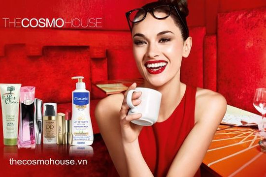 Cosmo House, 'ngôi nhà' của mỹ phẩm chính hãng từ châu Âu