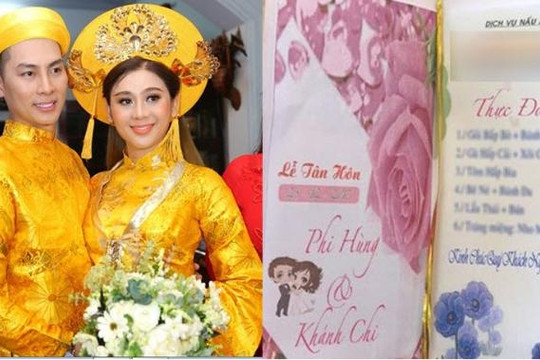 Bỏ tiền tỉ sắm váy, thực đơn tiệc cưới Lâm Khánh Chi khiến khách nghẹn lời