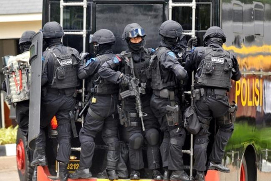 Indonesia tăng 600 cảnh sát chống khủng bố