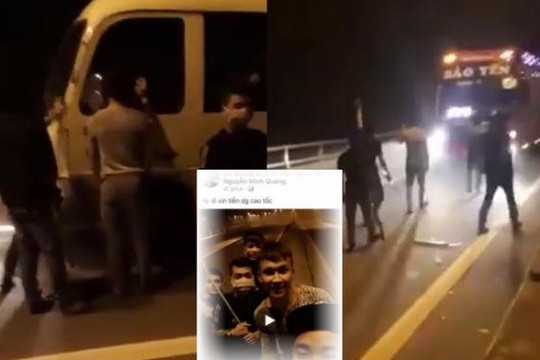 Livestream cầm vũ khí trấn lột tiền tài xế ô tô, nhóm côn đồ Phú Thọ bị phát tán ảnh và truy bắt
