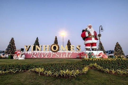 Mùa Giáng sinh và năm mới rực rỡ ở xứ sở Vinhomes Riverside
