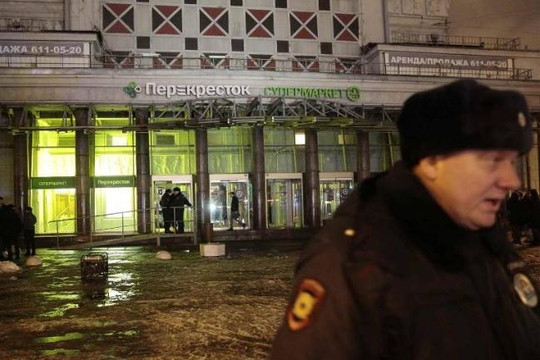 Nga bắt được nghi phạm vụ khủng bố siêu thị ở St. Petersburg