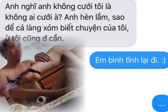 Sốc vì nhận ảnh, clip sex vợ sắp cưới với tình nhân 3 ngày trước kết hôn