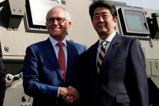 Nhật, Úc tăng cường hợp tác quân sự trước mối lo Triều Tiên, Trung Quốc