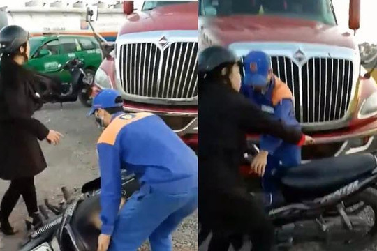 Nữ giám đốc giải cứu xe container của công ty bị cây xăng ở Quảng Trị tạm giữ