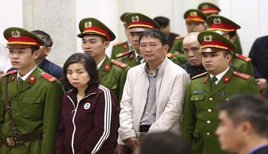 Tạm dừng phiên xét xử Trịnh Xuân Thanh trong vụ tham ô tại PVP Land