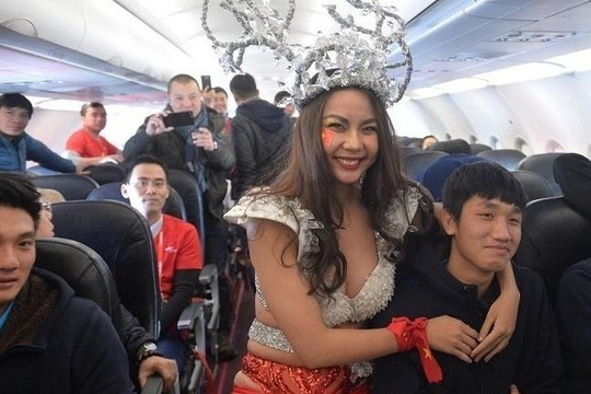 Vietjet Air bị phạt 40 triệu vì 'uy hiếp an toàn' trong chuyến bay đón đội U23