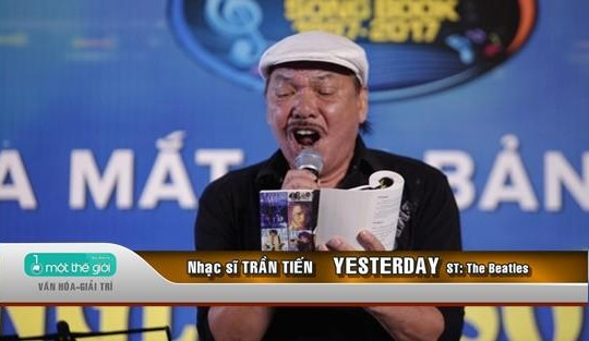 VIDEO: Nhạc sĩ Trần Tiến lần đầu hát tiếng Anh 