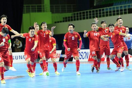 Nối tiếp U.23, Futsal Việt Nam quyết tâm làm nên chuyện tại giải futsal châu Á 2018