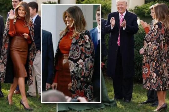 Nhìn lại 1 năm làm Đệ nhất phu nhân Mỹ, phong cách thời trang của bà Melania Trump có gì nổi bật?