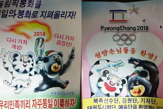 Triều Tiên rải truyền đơn tuyên truyền Olympic 2018 ở Seoul 