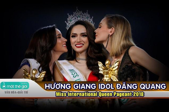 Xem lại khoảnh khắc Hương Giang đăng quang Hoa hậu chuyển giới quốc tế 2018