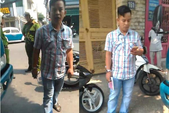 Bị côn đồ đập ĐTDĐ khi quay clip cảnh sát trật tự quận Phú Nhuận