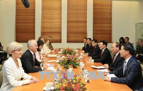 Việt-Úc nhất trí thiết lập quan hệ đối tác chiến lược