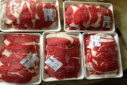 Hơn 2.000 tấn thịt bò Mỹ, Úc về Việt Nam từ đầu năm