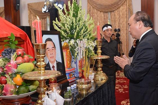 Bắt đầu 2 ngày quốc tang nguyên Thủ tướng Phan Văn Khải​